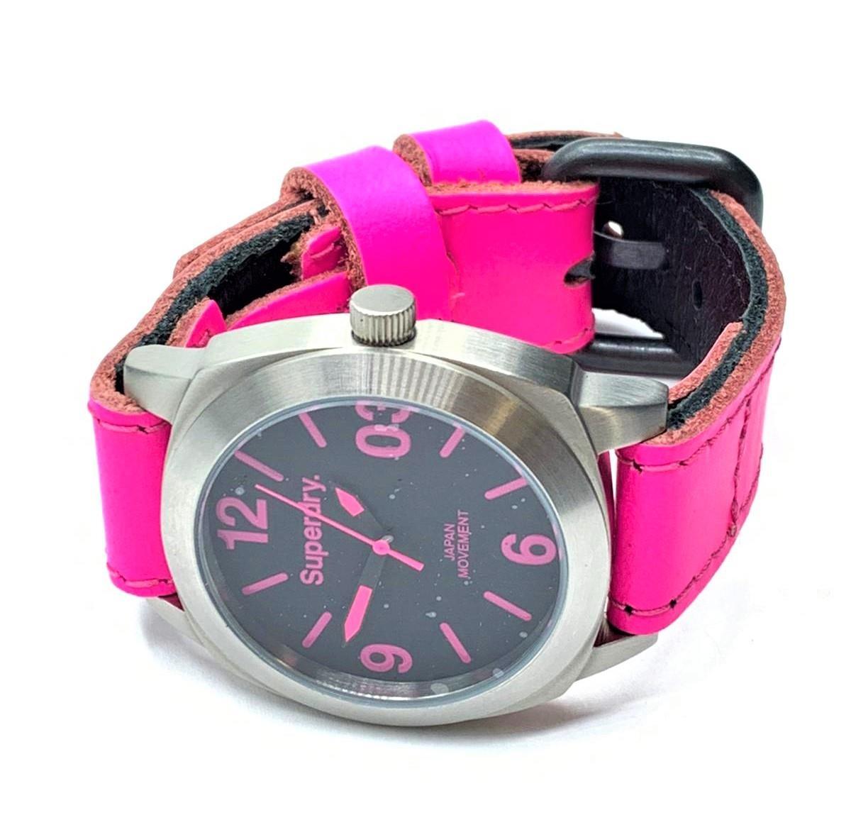 SUPERDRY PINK DIAL AND STRAP WATCH BRAND NEW WITH BOX SYL115P - Image 2 of 5