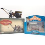 2 x Corgi Models - to include Vintage Fowler B6 Crane engine, plus Fred Dibnah's Road tractor. Boxed