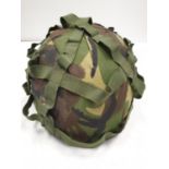 British Army CAMOUFLAGE HELMET 2001/2002 (Medium)