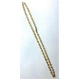 14CT YELLOW GOLD ANCHOR STYLE CHAIN, WEIGHT 18.7G