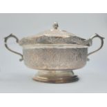 Persian Silver SUGAR BOWL. 278g