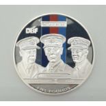 Silver FIVE POUND COIN issued to celebrate the 70th Anniversary of the Battle of Britain. Having RAF