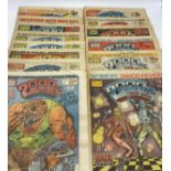 16x issues of 1980 and 2000A.D aged condition