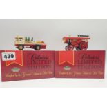2 x Matchbox limited Edition collectible Dinky sized vehicles to include Atkinson Steam engine.