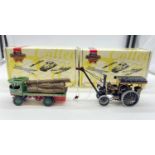 12 x Matchbox Diecast collectible vehicles to include assorted traction engine and commercial