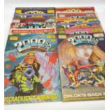 12x issues 2000AD featuring Judge Red in very good condition
