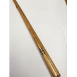 Dressing stick for parades. 95cm . hinged to make a right angle.