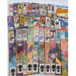 100x Mixed DC and Marvel comics to include Star Trek, Silver Surfer, Captain Atom, The new