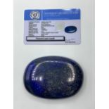 1155cts Lapis Lazuli Gemstone, 85x60x20mm