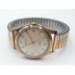 Vintage : Uweco-Geneve gold plated gents WATCH .