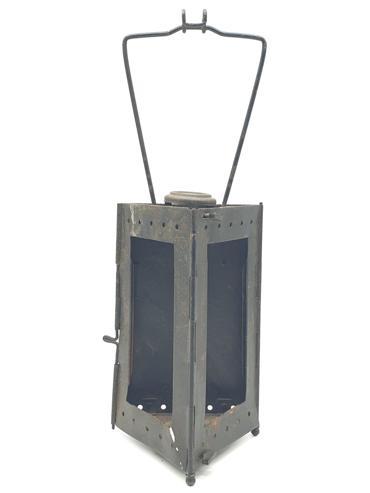 WW1 French Folding Bunker Lantern. (no glass)