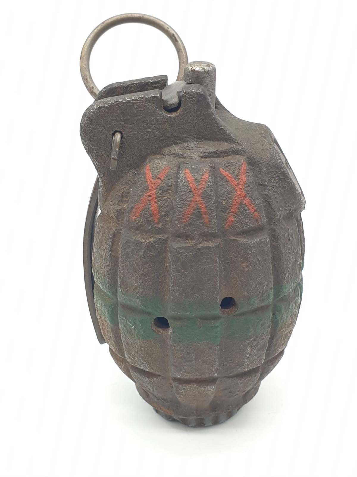 INERT Semi Relic WW2 British No 36 Mills Grenade. Maker: S I P? - Image 4 of 4
