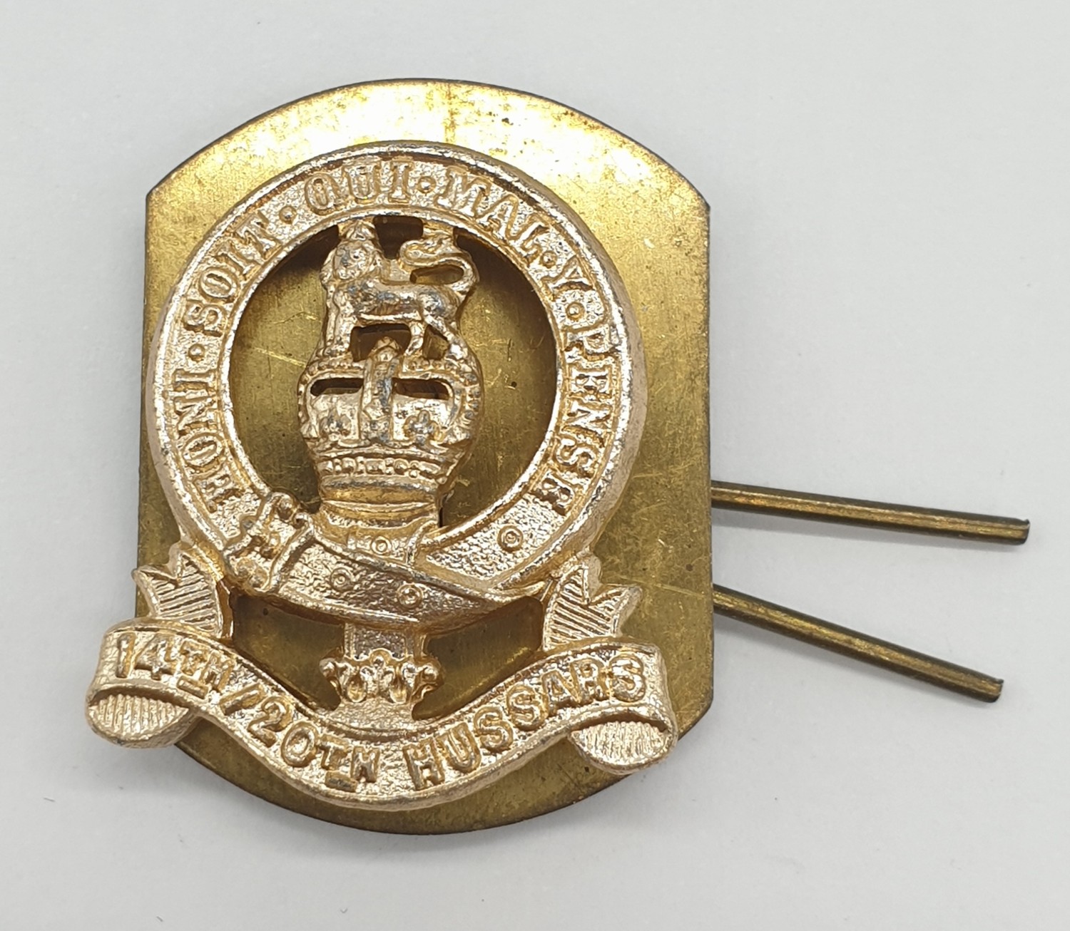 Military selection of shoulder titles and collar badges to include Royal dragon guards and Hussars - Image 8 of 13