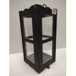 WW1 1916 Dated British Folding Bunker Candle Lantern. Replacement Glass.