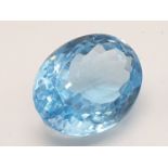 16.41 Cts Blue Topaz. IDT Certified