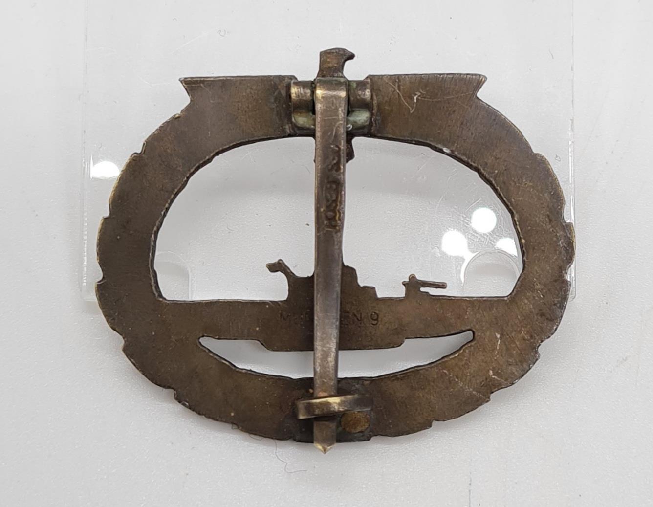 WW2 German U-Boat Badge - Image 2 of 4