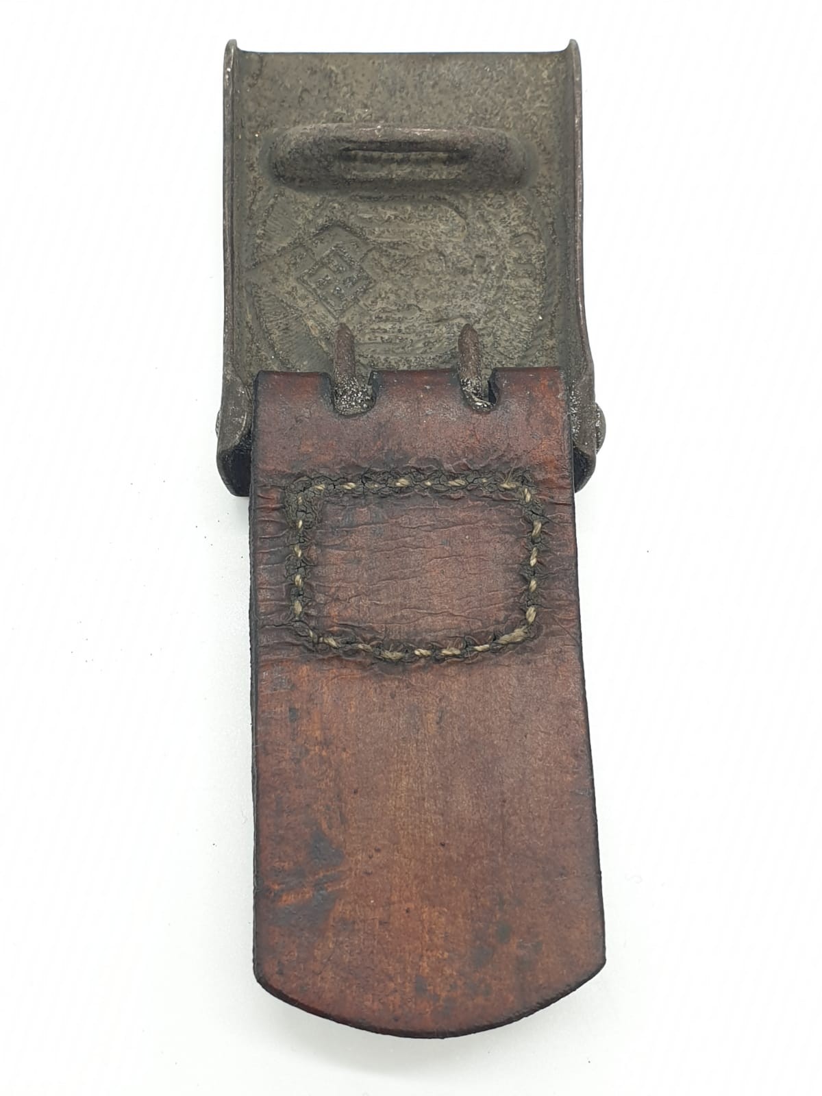 WW2 Hitler Youth Buckle and Tab Dated 1937 - Image 5 of 5