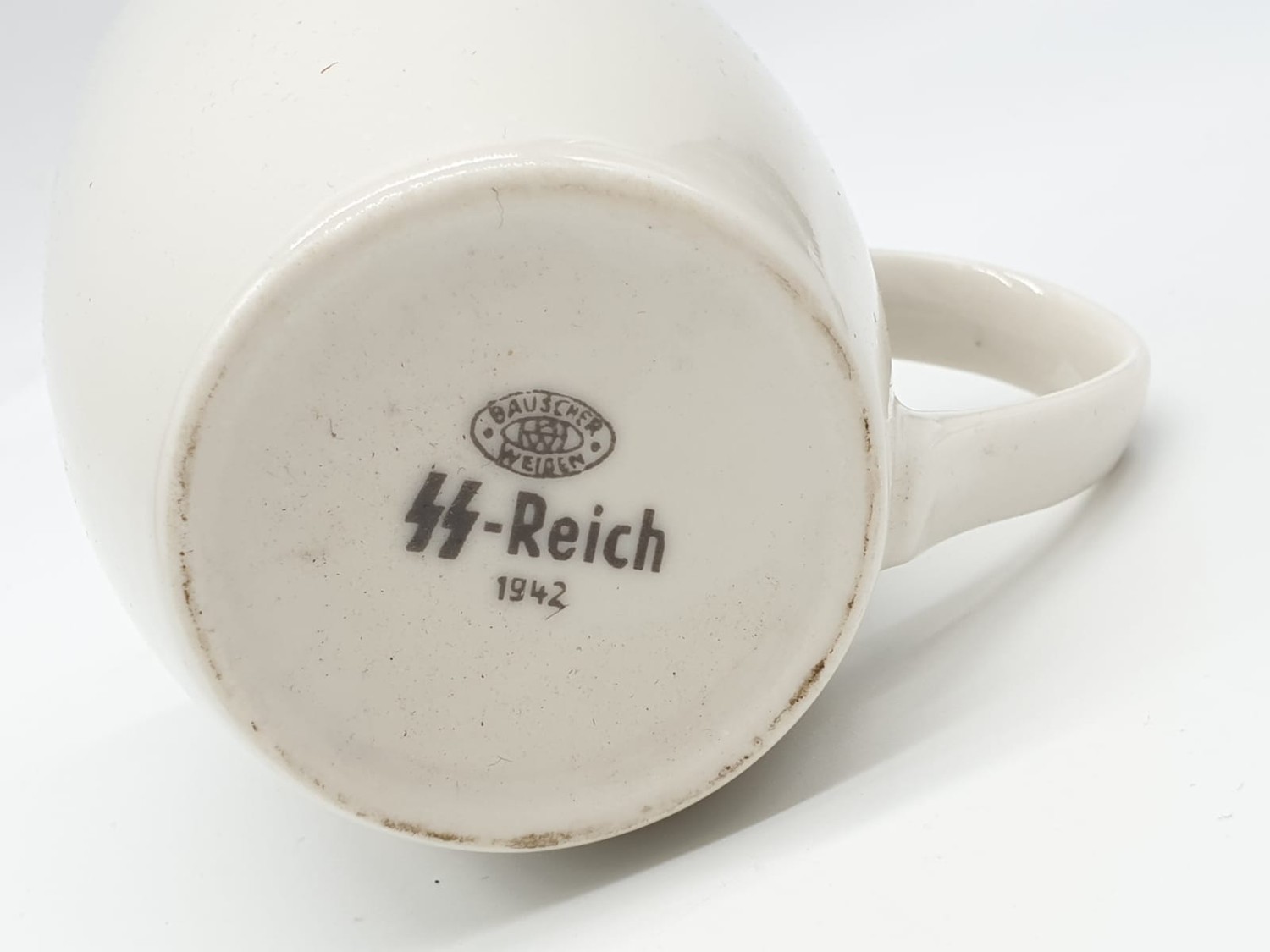 WW2 Waffen SS Coffee Cup Dated 1942 - Image 2 of 3