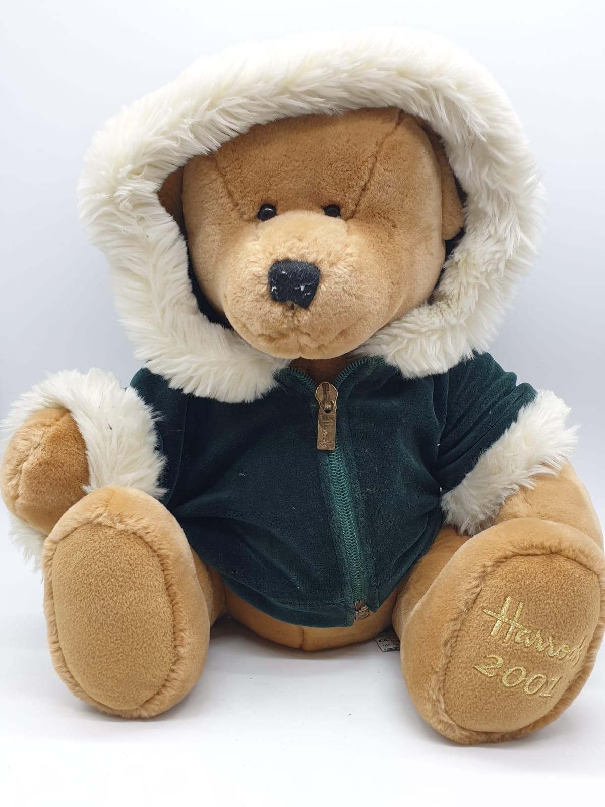 2 Harrods Teddy Bears 2001&2008 approx 40cms, very collectible - Image 2 of 21