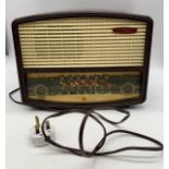 A Pye 1950/60 Bakelite Radio in working order