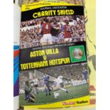 F.A. Charity Shield Football Programs from 1974 - 2000 including 1988 - 1990 which are rare.