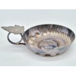 Mappim and Webb Silver Plated Wine Tasting Cup. Weight: 62g. 7.5cm Diameter