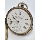 An early H. Samuel ''Acme'' Pocket Watch with rear wind, discoloured glass and not working