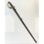 Early Victorian officers dress sword made by Buckmaster & Co. New Burlington street with shagreen