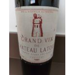 3x bottles of Chateau Latour - Paulliac 1985 (3)