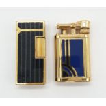 2 x Enamel Dunhill Lighters (as found)