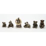 Six Silver Bears