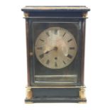 Henry Capt, 151 Regent Street, London. Late 18th Century carriage clock, wood and metal frame. Needs
