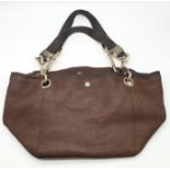 Brown Leather Jimmy Choo Handbag