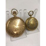 Antique pocket watch cases AF