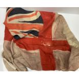 Relic WW1 Royal Navy Ensign. I assume it is WW1 as it was in an old chest with other WW1 Naval