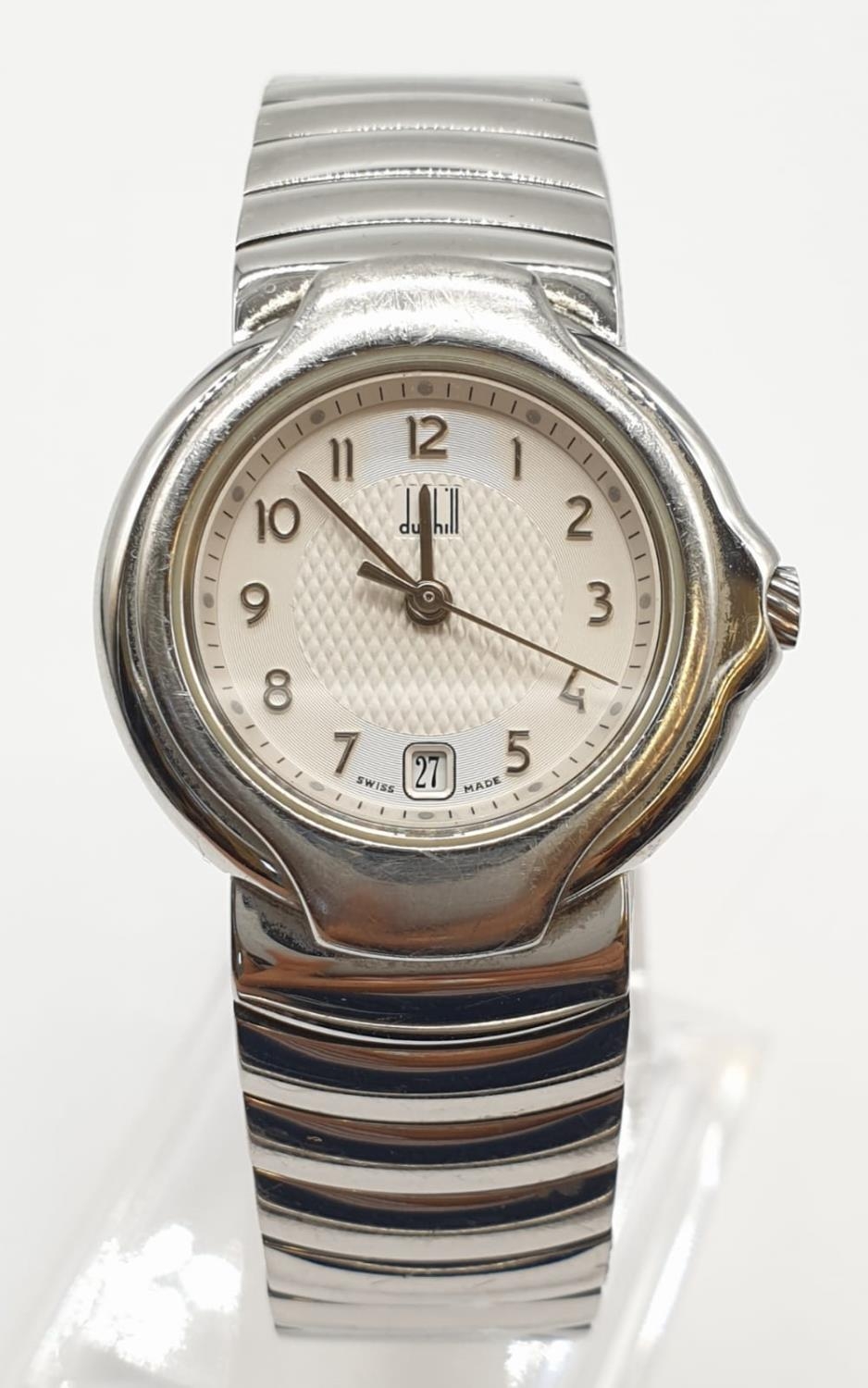 Ladies New Dunhill Watch with Metal Strap.