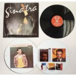 Frank Sinatra 1984 'For the record' at the Albert Hall, LP and Programme.