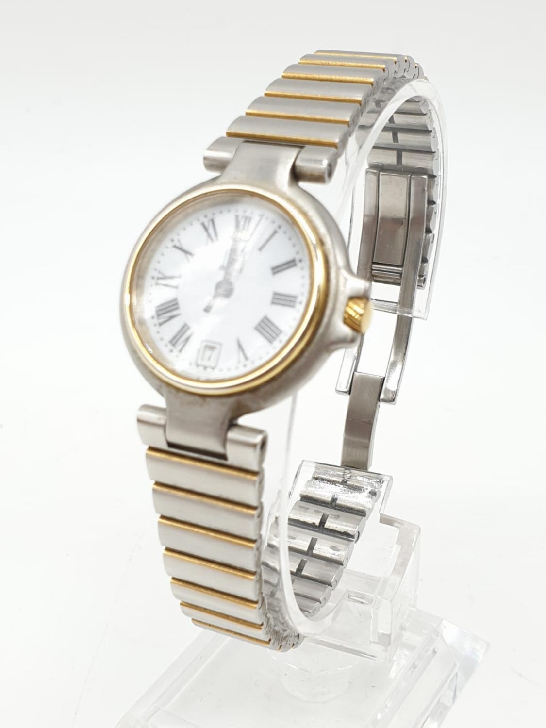 Ladies Dunhill Quartz Watch with Metal Strap, White Face & Roman Numerals. New and Unworn. - Image 2 of 4