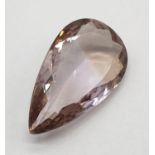 17.71ct Ametrine Pear Shape ITLGR CERTIFIED