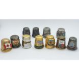 Selection of 11 x Vintage THIMBLES.