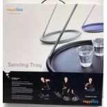 Royal VKB self-balancing serving tray, designed by Gijs Bakkar. Brand new in box, unused.