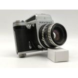 Pentacon Six TL medium format Camera with Ziess biometar 80mm F2.8 Lens.