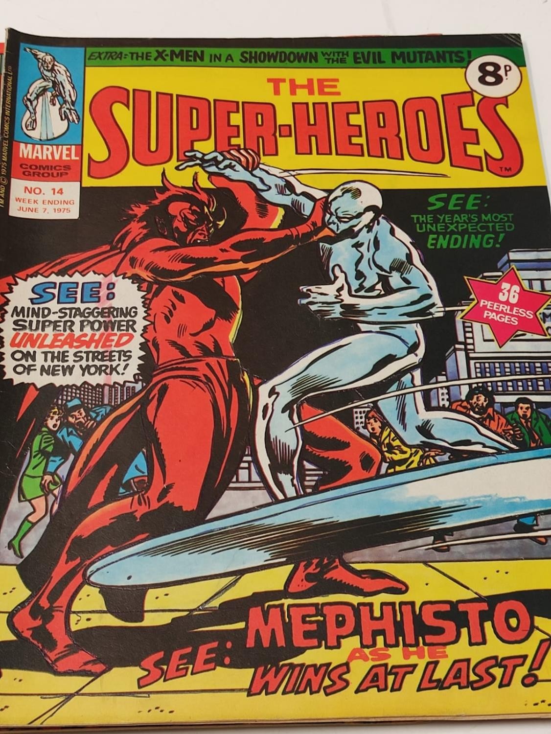 22 x Vintage Marvel Comics "The Super Heroes". - Image 7 of 8