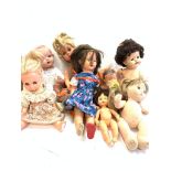 Qty of Dolls to include a mix of 1930's composition and pot, some Pedegree plastics 1950's and