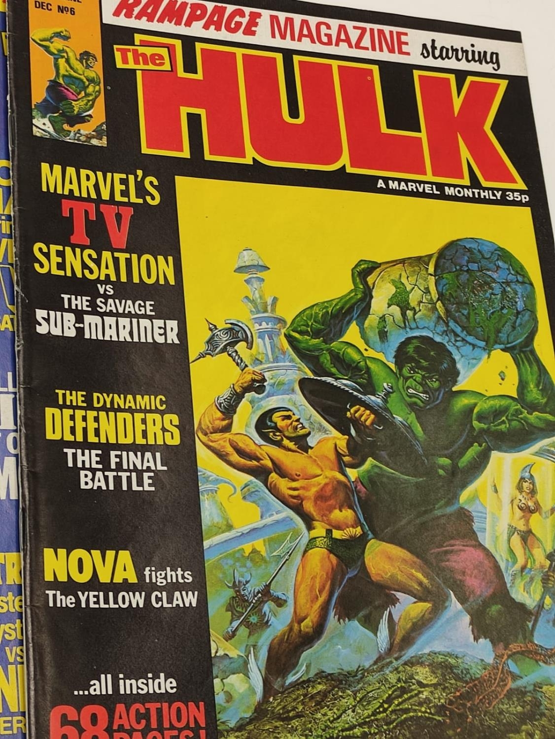 7 editions of Vintage Ramgage Magazines 'The Hulk'. - Image 7 of 13