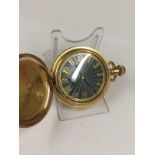 Vintage full hunter pocket watch ( working ) but no guarantees