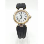 Dunhill Unisex Quartz Watch. New and Unworn. White Face with Roman Numerals.
