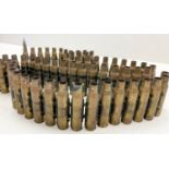 65 x INERT 7.62 General-Purpose Machine-Gun Rounds & Link.