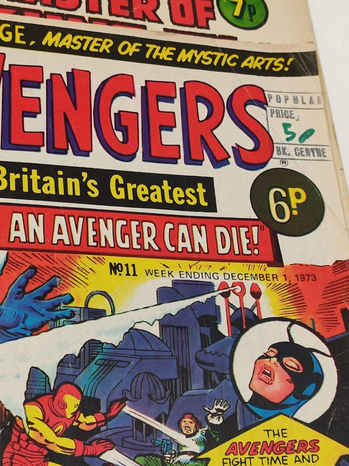 17 editions of Vintage 'The Avengers' Marvel Comics. - Image 4 of 12