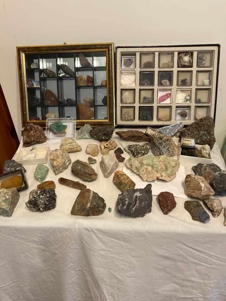 Large Collection of Crystal and Quartz Rocks of various sizes. Incredible selection from all parts